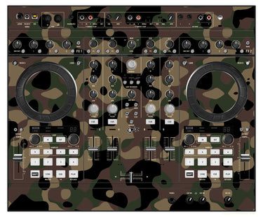 Native Instruments S4 MK1 Skin Camo Woodland